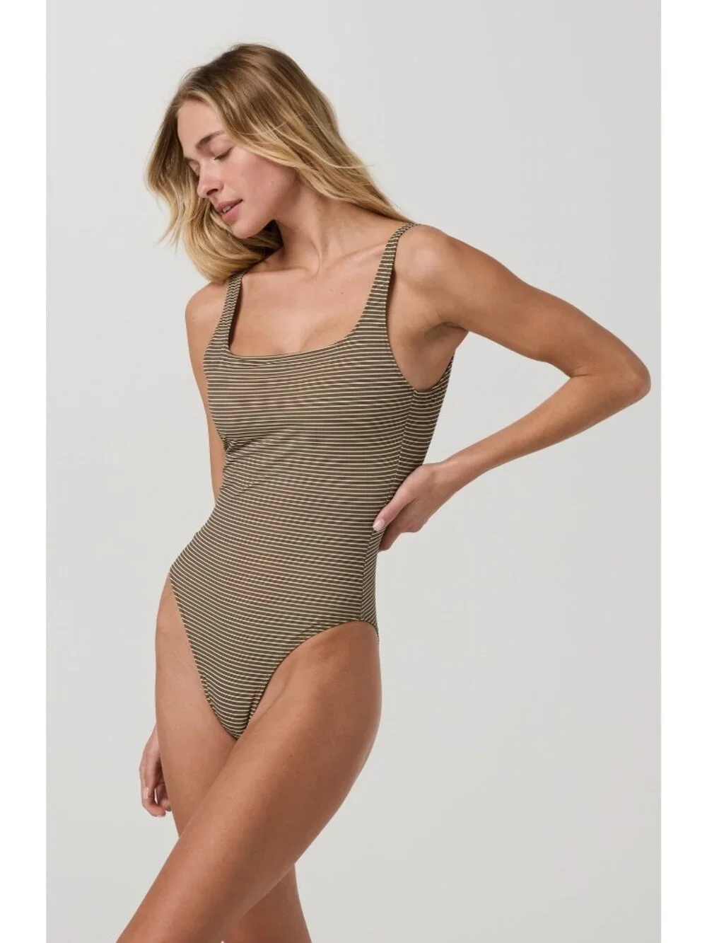 VUORI Encinitas High Cut Palmera One-Piece Swimsuit SIZE S - Picture 1 of 9
